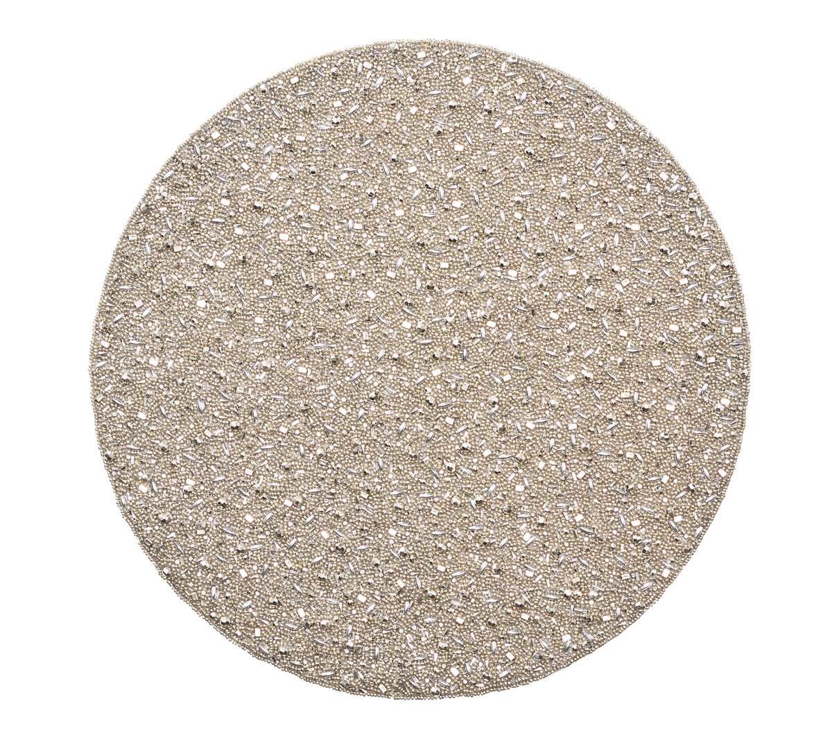 Silver Rush Placemat in Silver, Set of 4