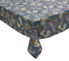 Paisley Vine Tablecloth in Blue & Gray 54x126"