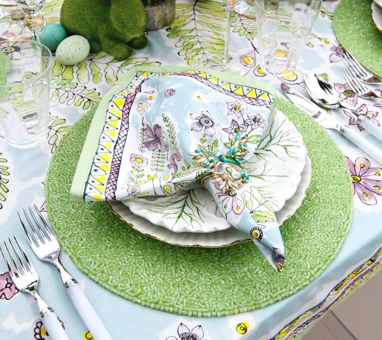 Tuileries Tablecloth in Multi
