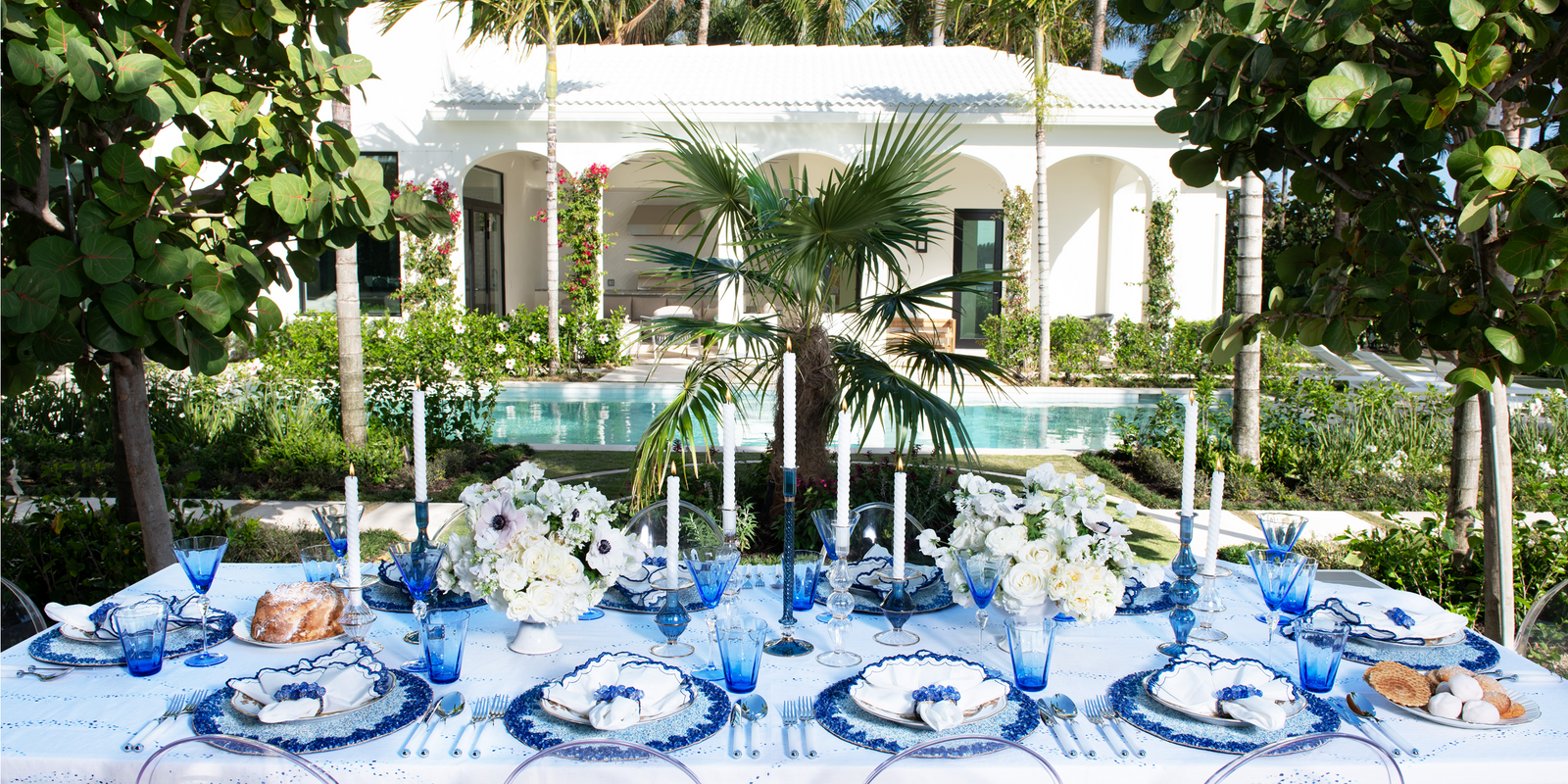 Timeless Blue & White