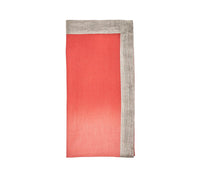 Kim Seybert, Inc.Dip Dye Napkin in Coral & Salmon, Set of 4Napkins