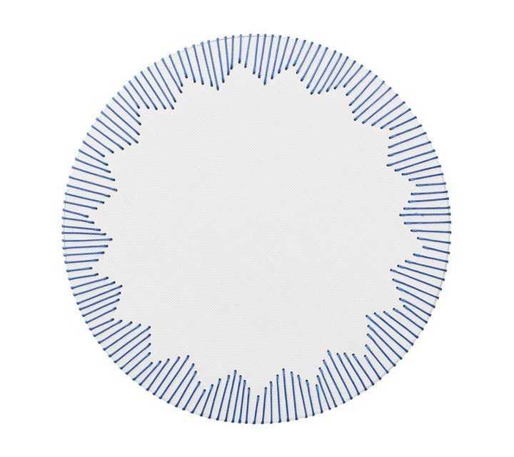 Kim Seybert, Inc.Dream Weaver Placemat in White & Blue, Set of 4Placemats