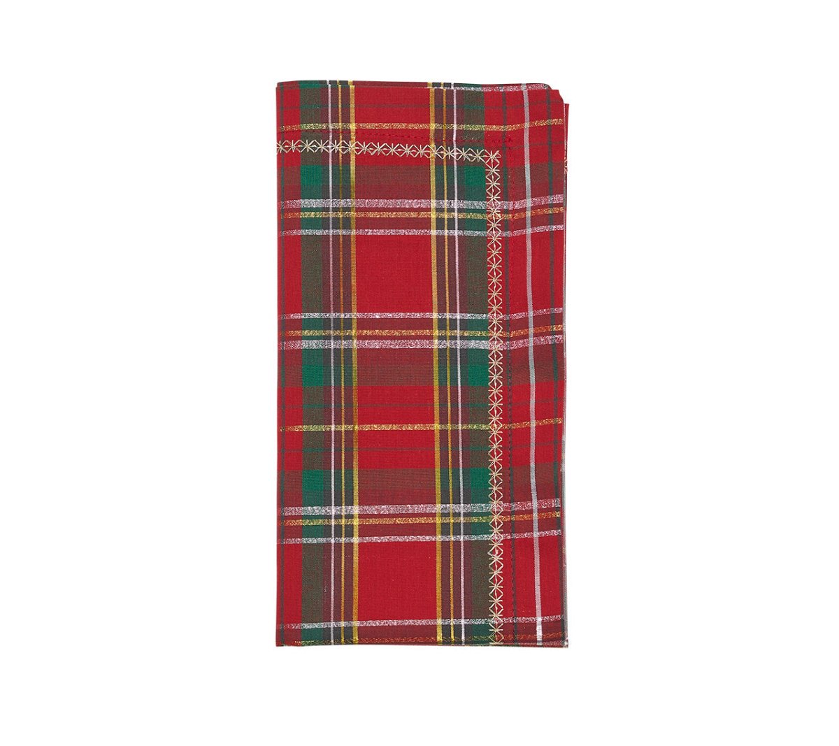 Kim Seybert, Inc.Holiday Threads Napkin in Red, Green & Gold, Set of 4Napkins