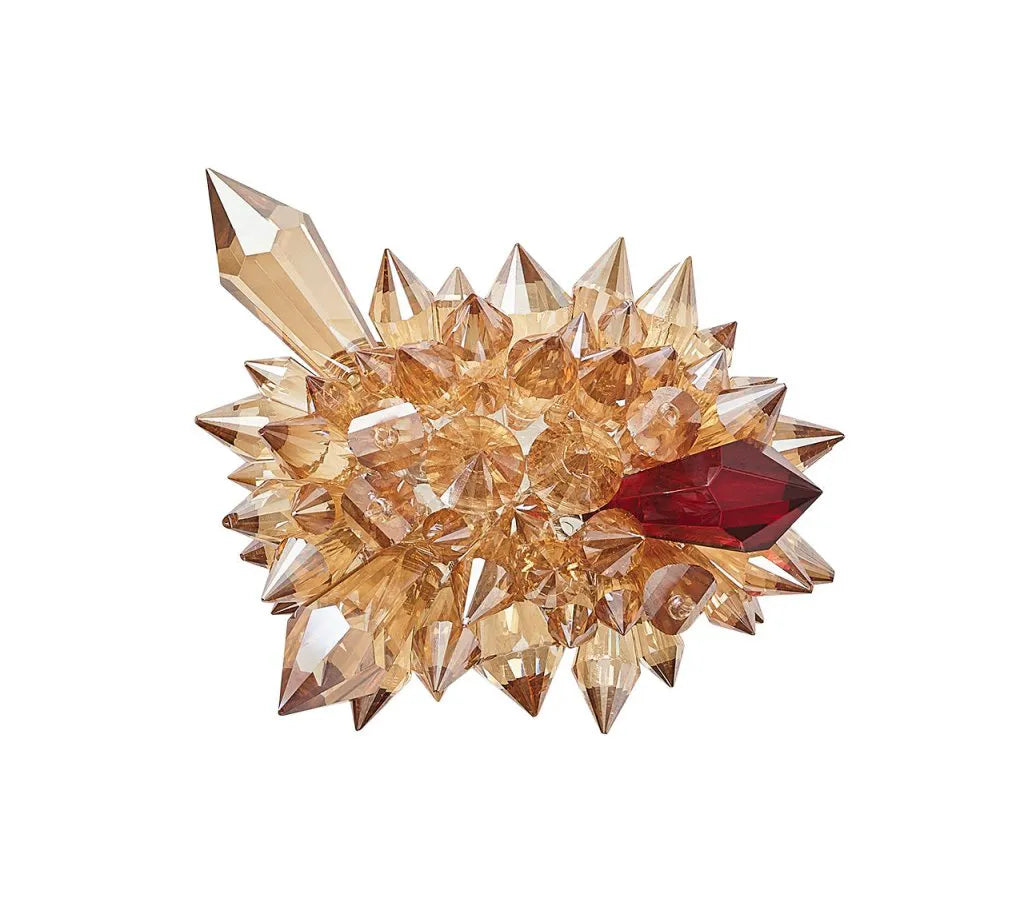 Zénith Napkin Ring in Champagne, Set of 4 in a Gift Box