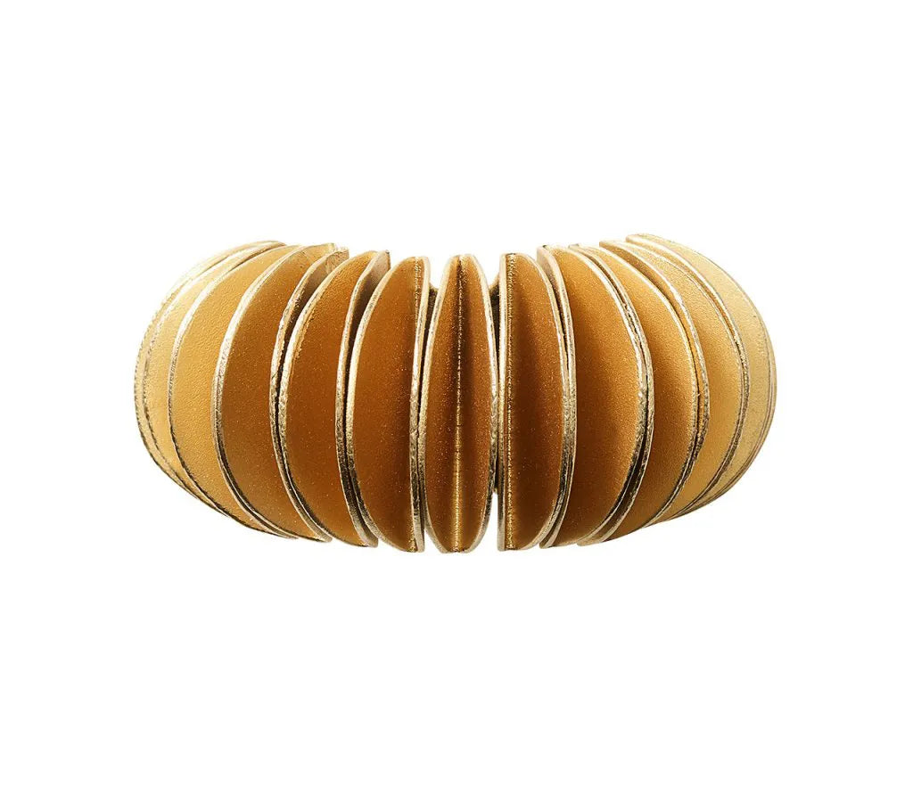 Demilune Napkin Ring in Gold, Set of 4