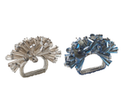 Dazzle Napkin Rings, Set of 4