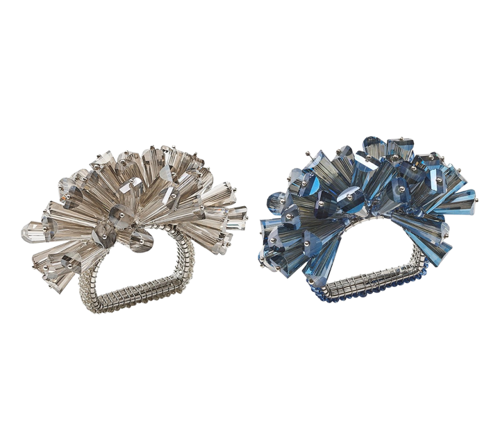 Dazzle Napkin Rings, Set of 4