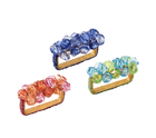 Pop Rocks Napkin Rings, Set of 4