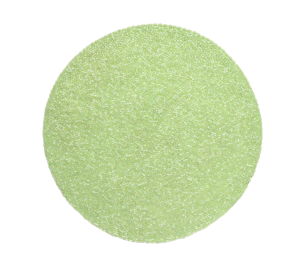 Perennial Placemat in Green, Set of 4