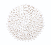 Round Bamboo Placemat in White