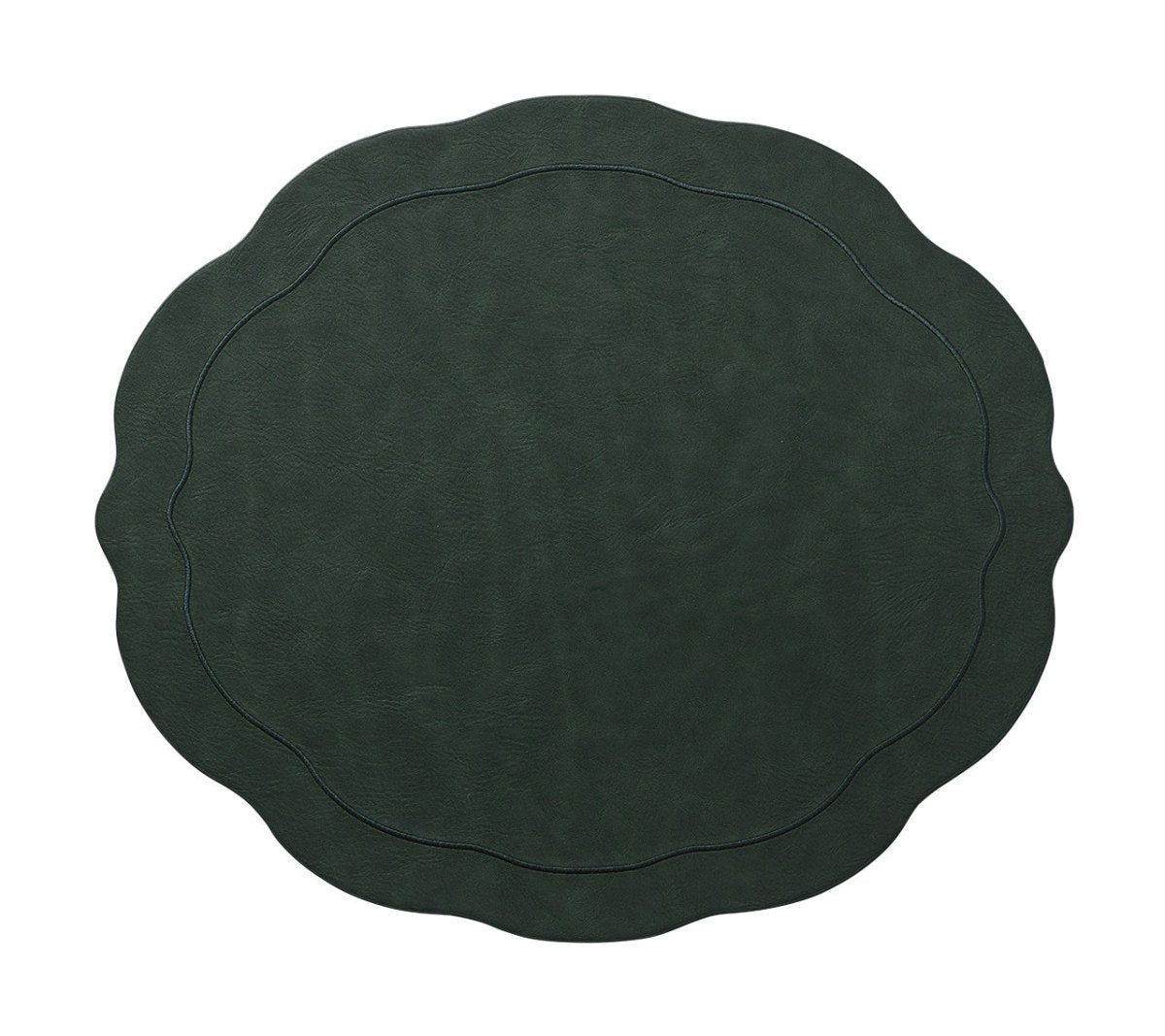 Tailored Placemat in Hunter Green, Set of 4