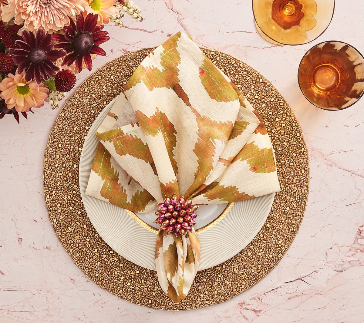 #color_Watercolor Ikat Rust