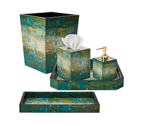 Kim Seybert Luxury Mirage Tissue Box