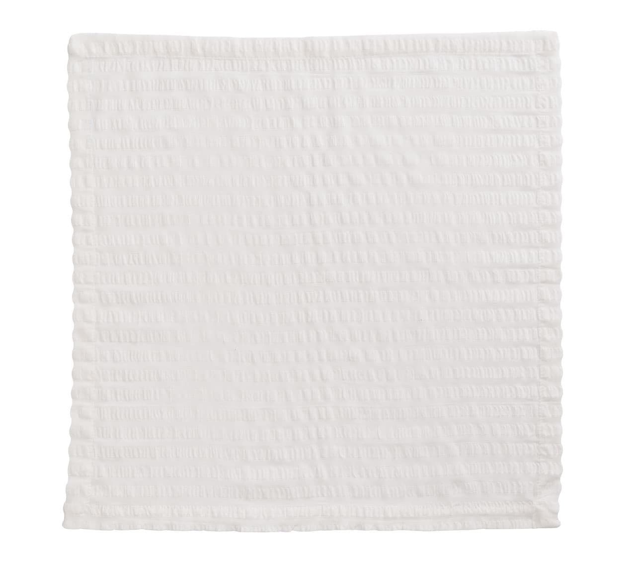 Kim Seybert, Inc.Seersucker Napkin in White, Set of 4Napkins