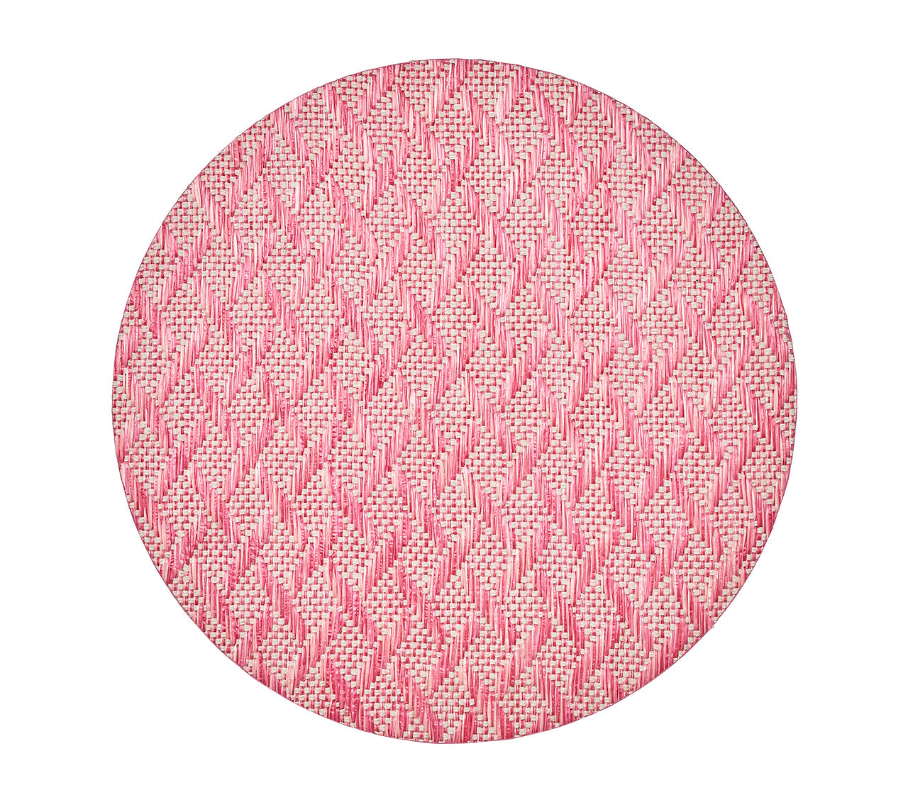 Kim Seybert Luxury Basketweave Placemat in Blush & Pink