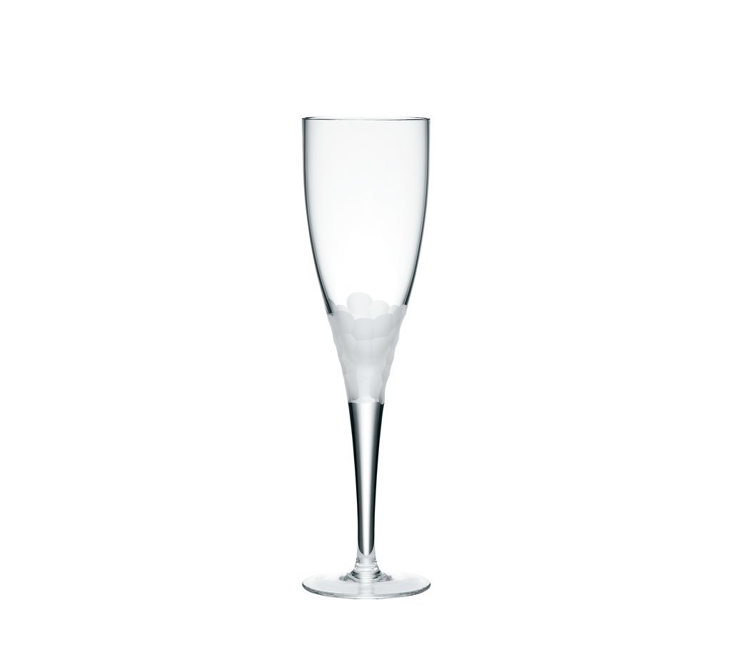 Kim Seybert Paillette White Wine Glass in Frost - Set of 4