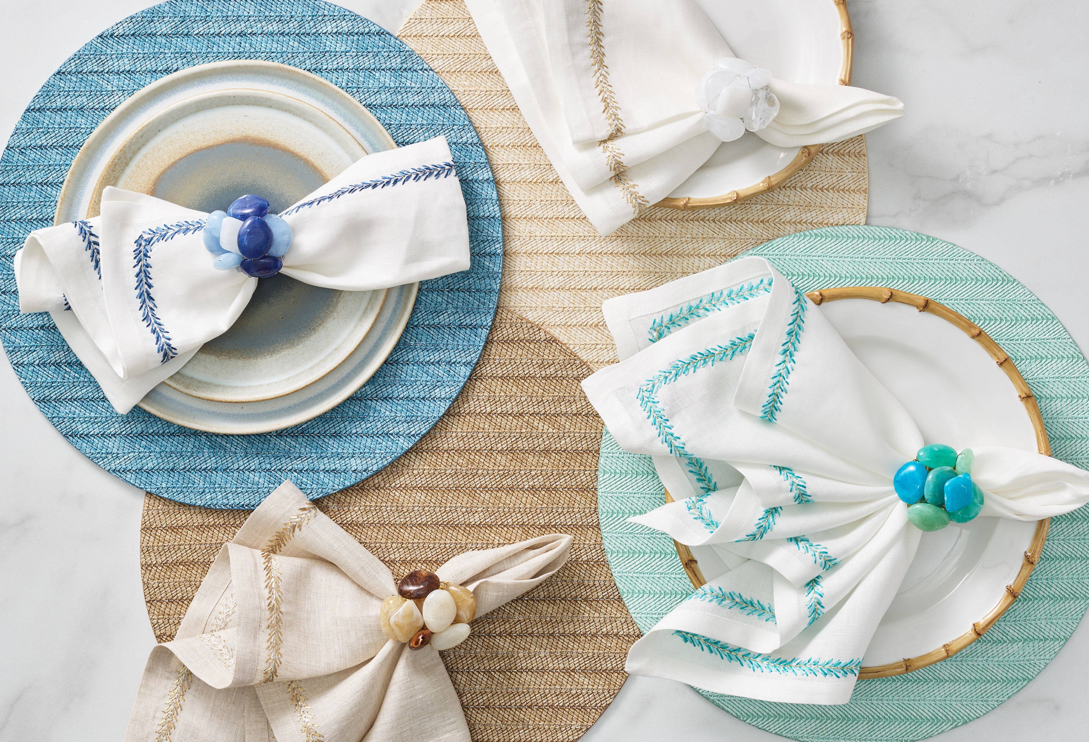 Elevate Your Table: The Designer's Approach to Woven Placemats - Kim Seybert