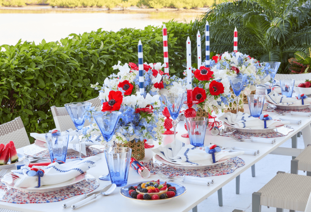 It’s Time To Prepare for Memorial Day, An Unforgettable Tablescape - Kim Seybert