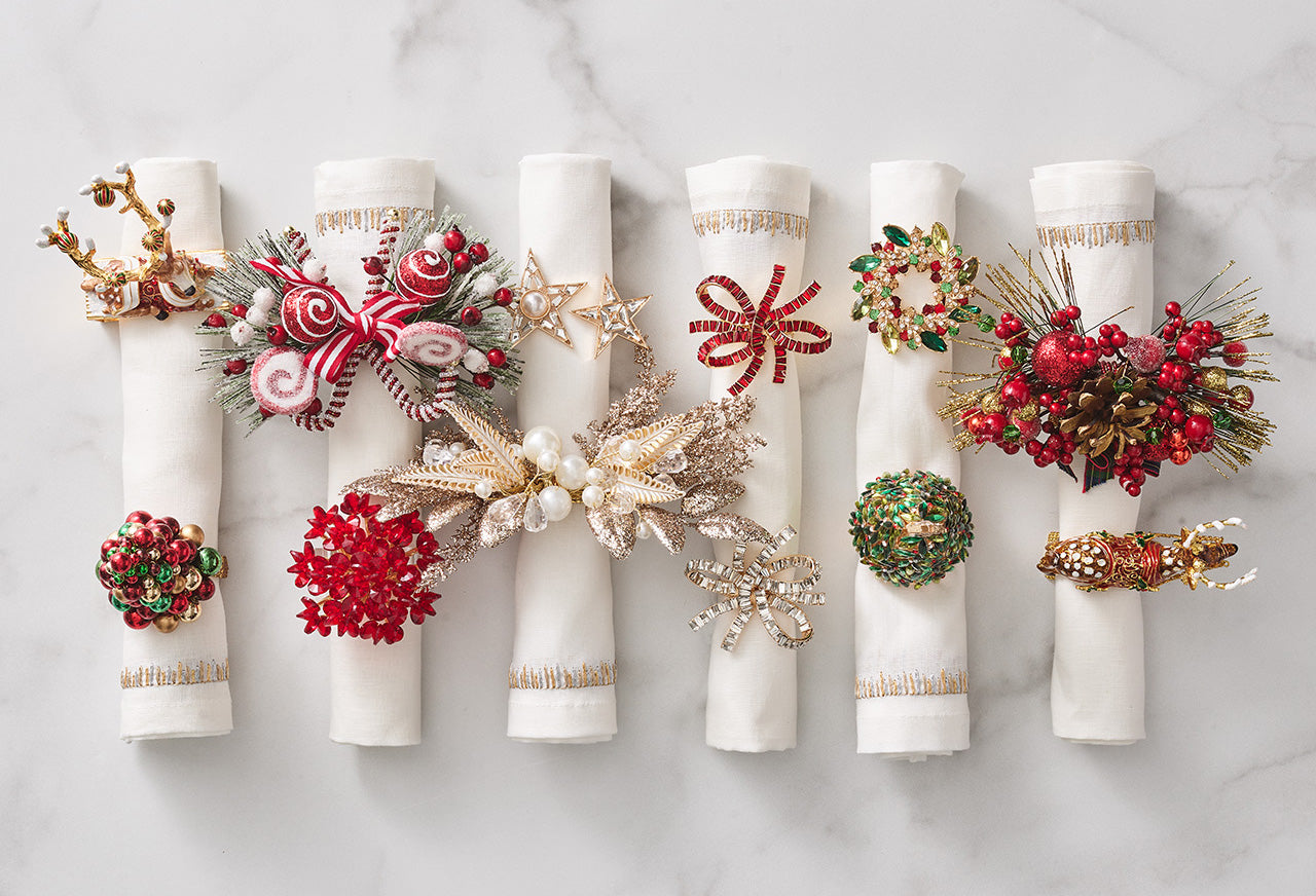 Decorating Ideas With Christmas Cloth Napkins for Upscale Holidays