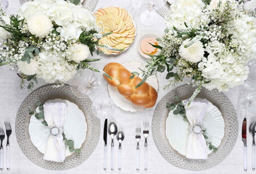 Elevate Winter Tables with Luxury Snowflake Placemats | Kim Seybert