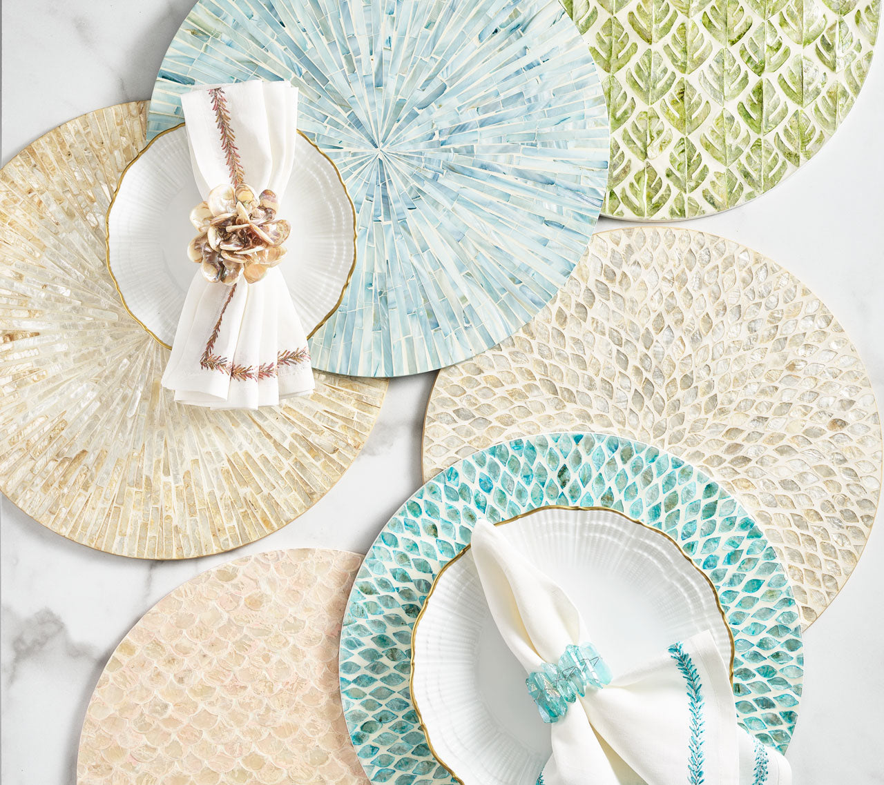 Spring Shell Placemats