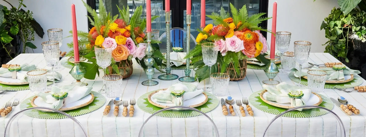 Luxury Placemats For Elevated Tablescapes by Home Designer Kim Seybert