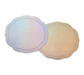 Iridescent Tailored Placemats, Set of 4