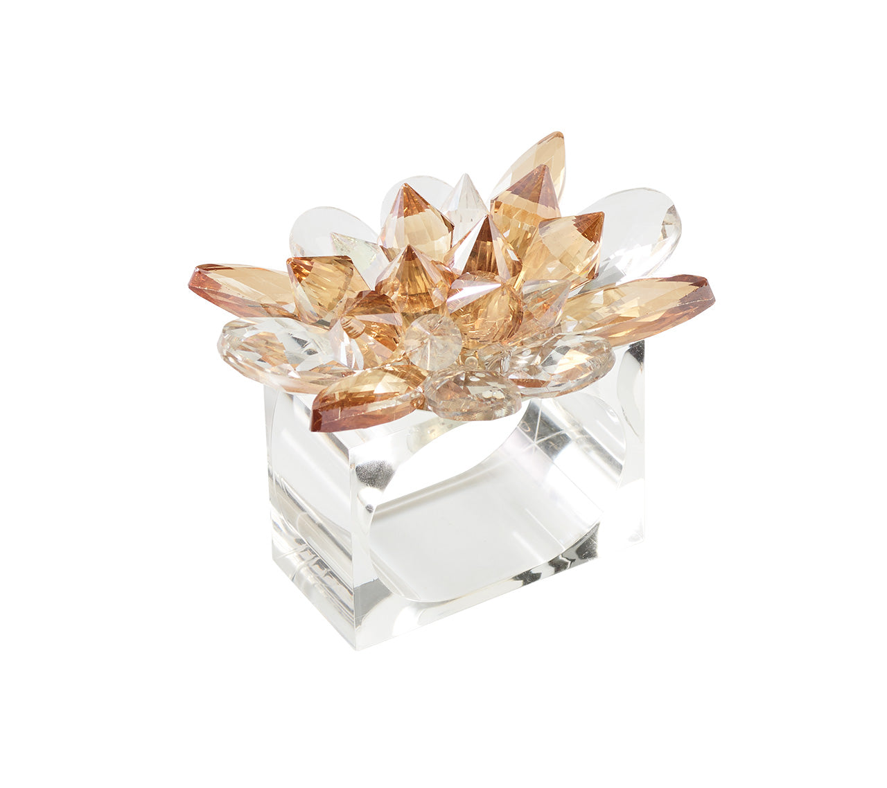 Spectra Napkin Rings, Set of 4 in a Gift Box