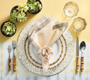 Kim Seybert, Inc.Marquis Placemat in Champagne, Set of 4Placemats