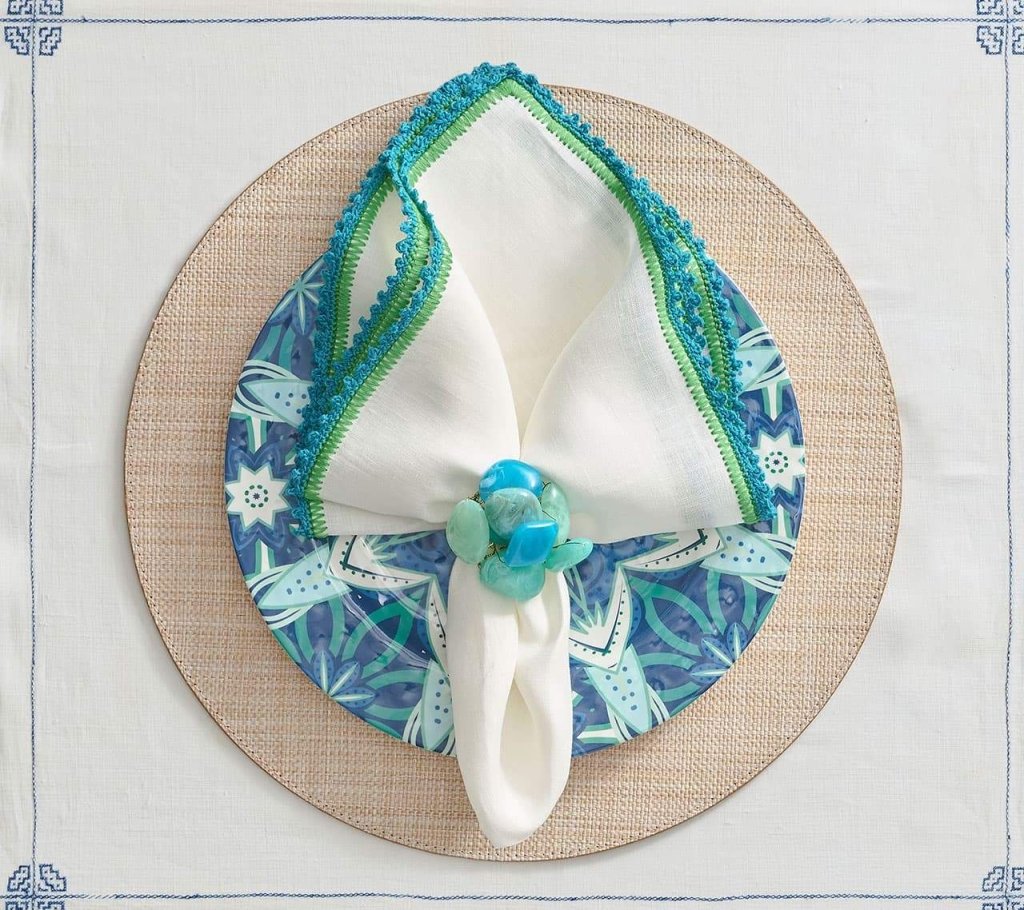 Kim Seybert, Inc.Portofino Placemat in Natural, Set of 4Placemats