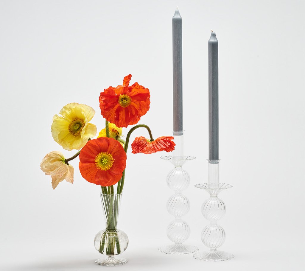 Kim Seybert Iris Candle Holder - Thumbnail 3