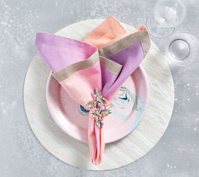 Kim Seybert, Inc.Mirage Placemat in Iridescent, Set of 4