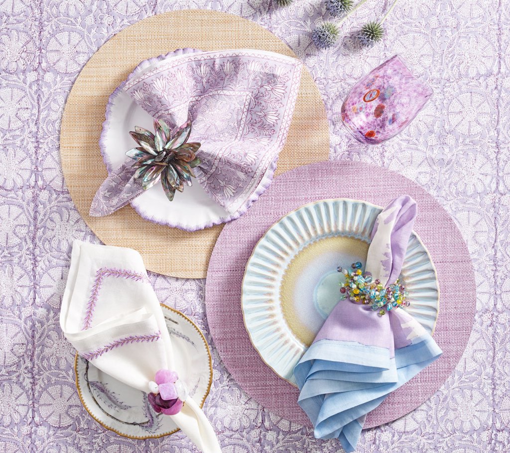 Provence Napkin in Lilac, Set of 4