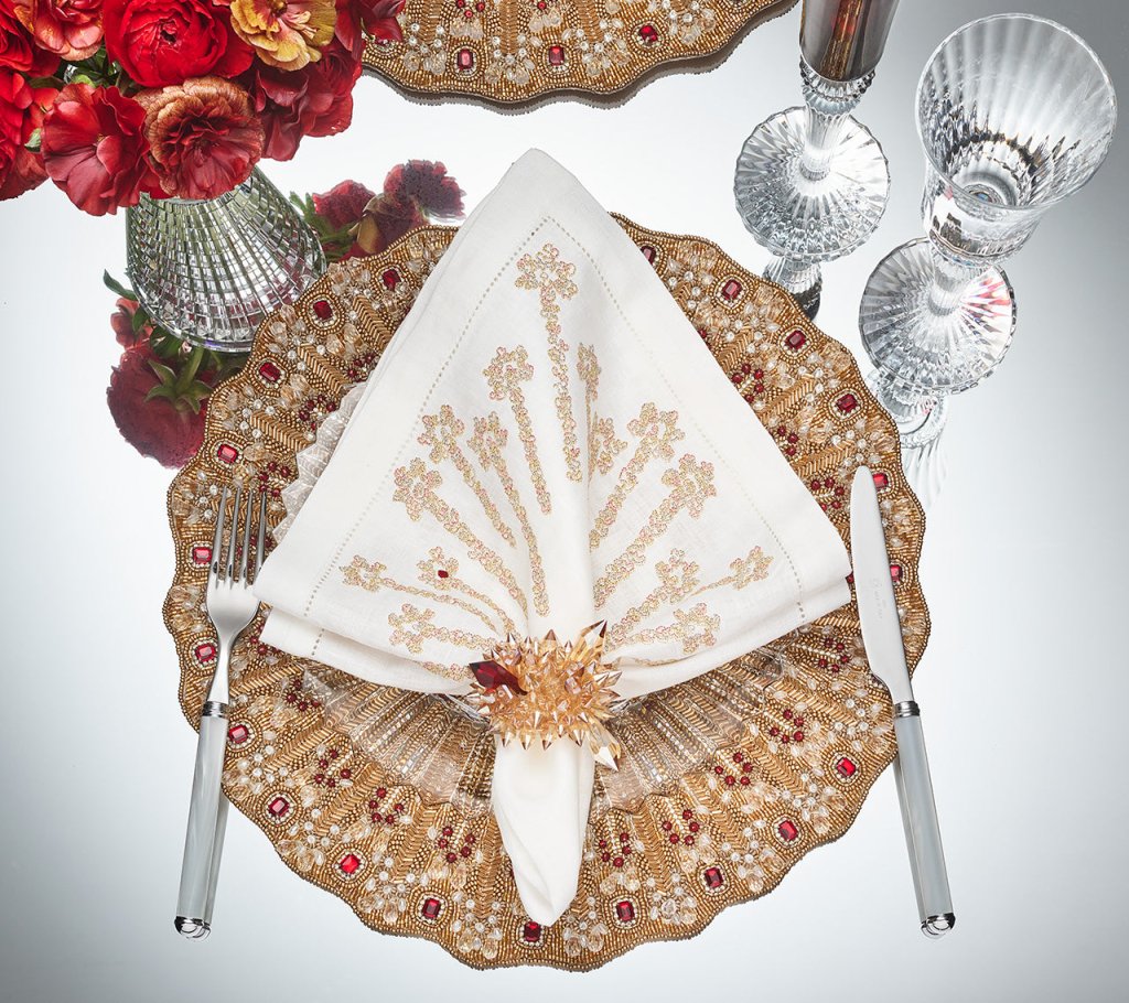 Baccarat x Kim Seybert Luxury Napkin Rings