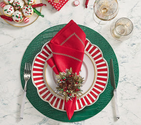 Classic Napkins in Earth Tones, Set of 4
