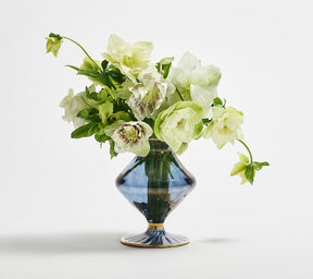 Kim Seybert, Inc.Scallop Bud Vase in BlueHome Decor