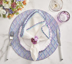 Kim Seybert, Inc.Sea Stone Napkin Ring in Lilac, Set of 4Napkin Rings