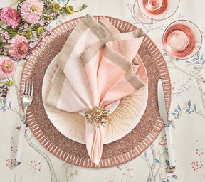 Bevel Placemat in Blush, Set of 4