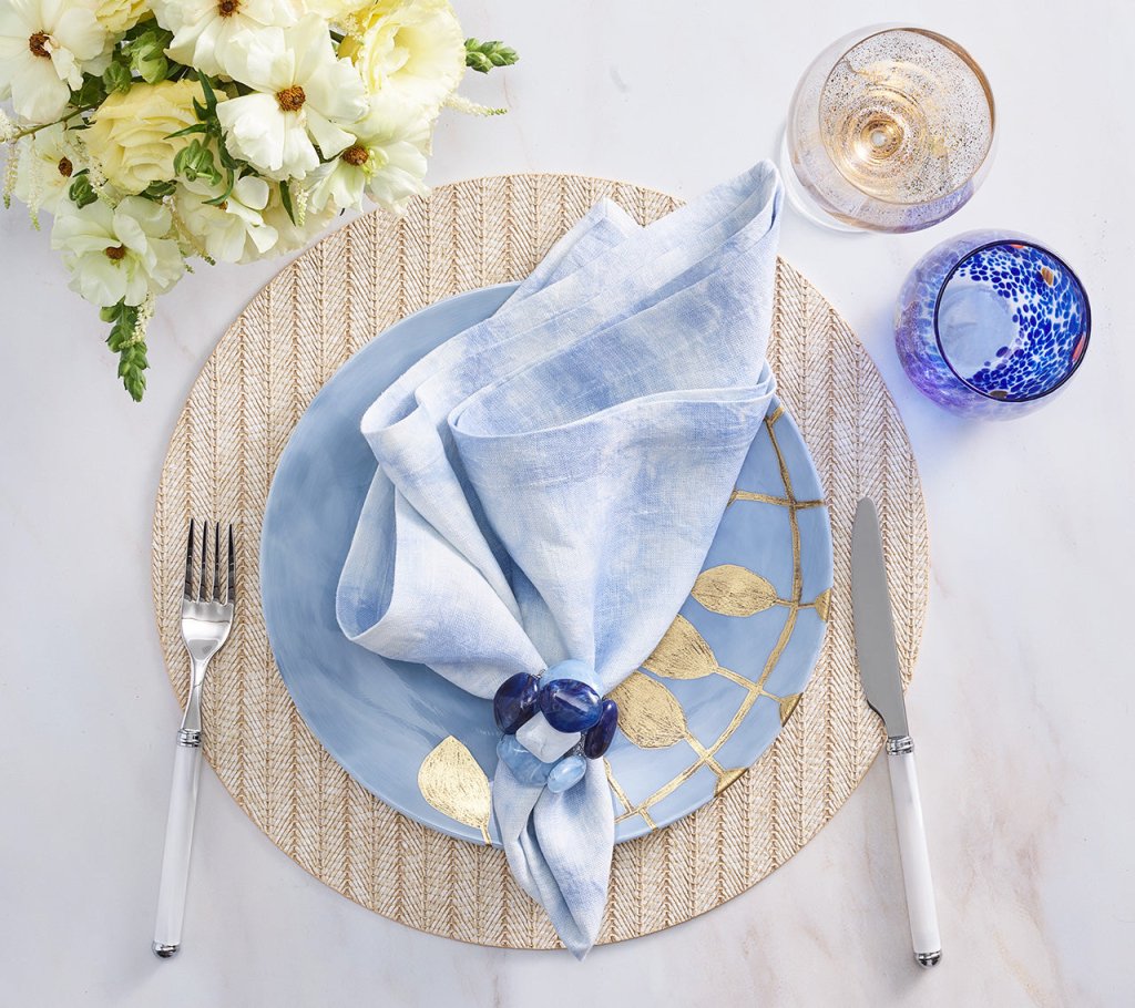 Kim Seybert Herringbone Placemat - Thumbnail 5
