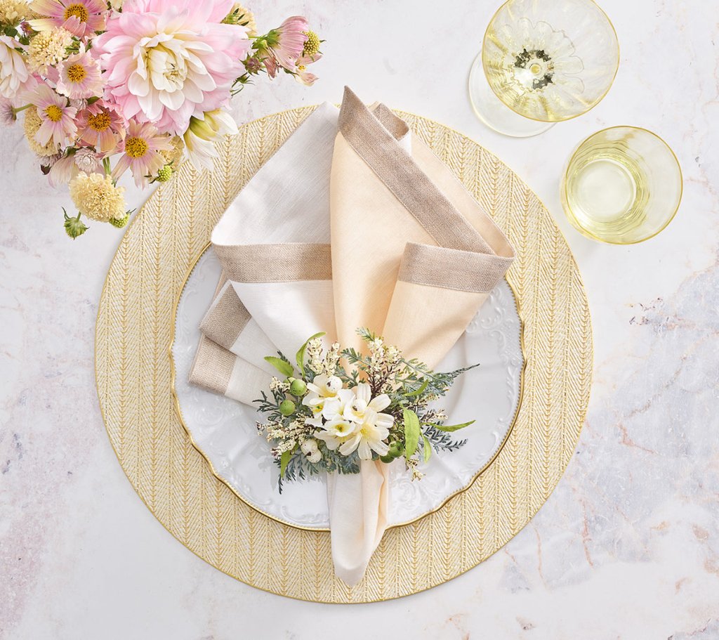 Herringbone Placemats, Set of 4