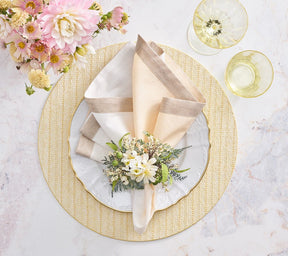 Herringbone Placemats, Set of 4