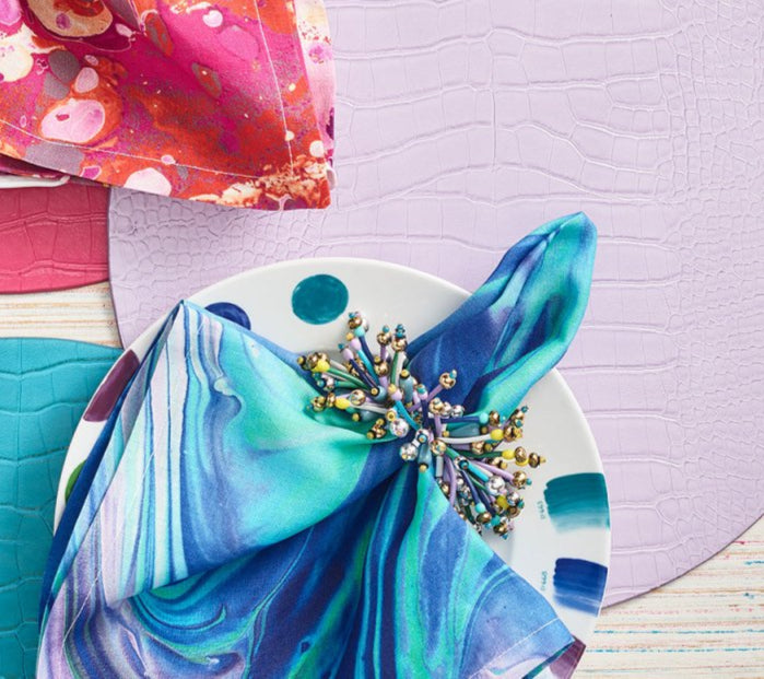 Fun Burst Napkin Rings, Set of 4