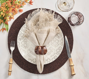 Spruce Placemat in Brown, Set of 4
