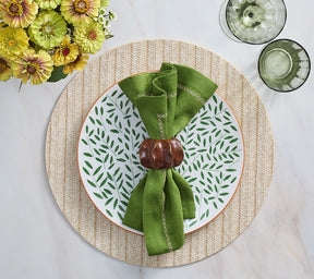 Classic Napkin in Spring Green, Set of 4