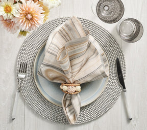 Kim Seybert, Inc.Driftwood Placemat in Gray, Set of 4Placemats