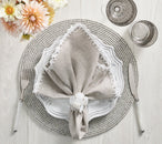 Kim Seybert, Inc.Sea Stone Napkin Ring in White, Set of 4Napkin Rings
