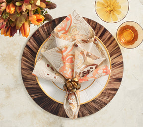 Aura Placemat in Brown, Set of 4