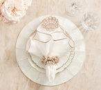 Round Capiz Placemat in Natural, Set of 4
