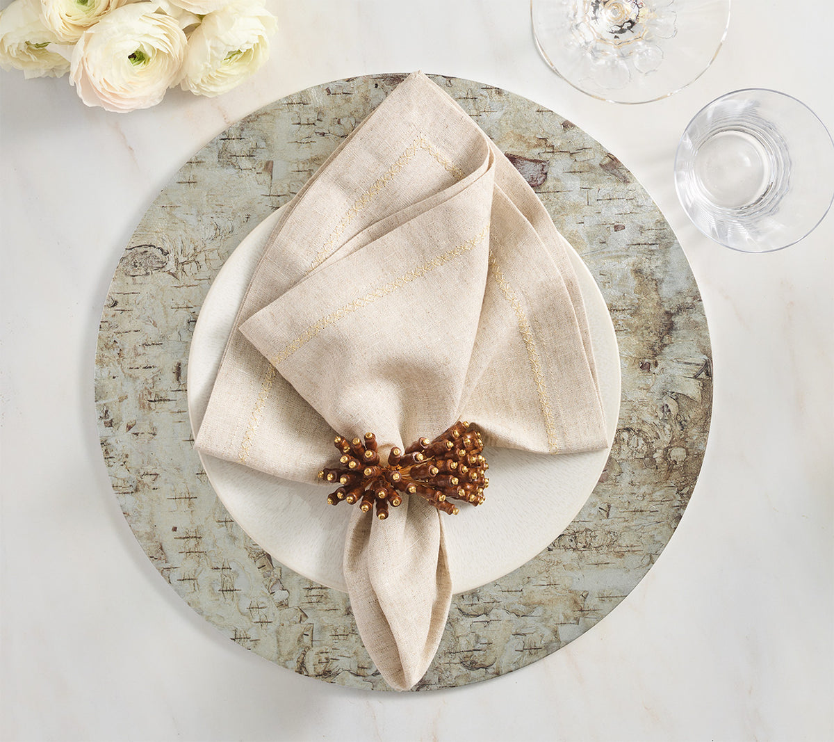 Classic Napkin in Natural, Set of 4