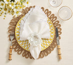 Arches Napkin in White, Set of 4